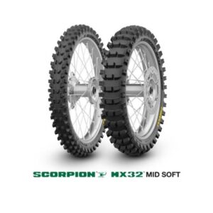Pirelli New Scorpion MX32 Mid Soft 120/80-19 NHS 63M Re